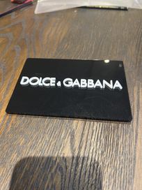 Tabliczka reklamowa do regaly firmy Dolce & Gabbana