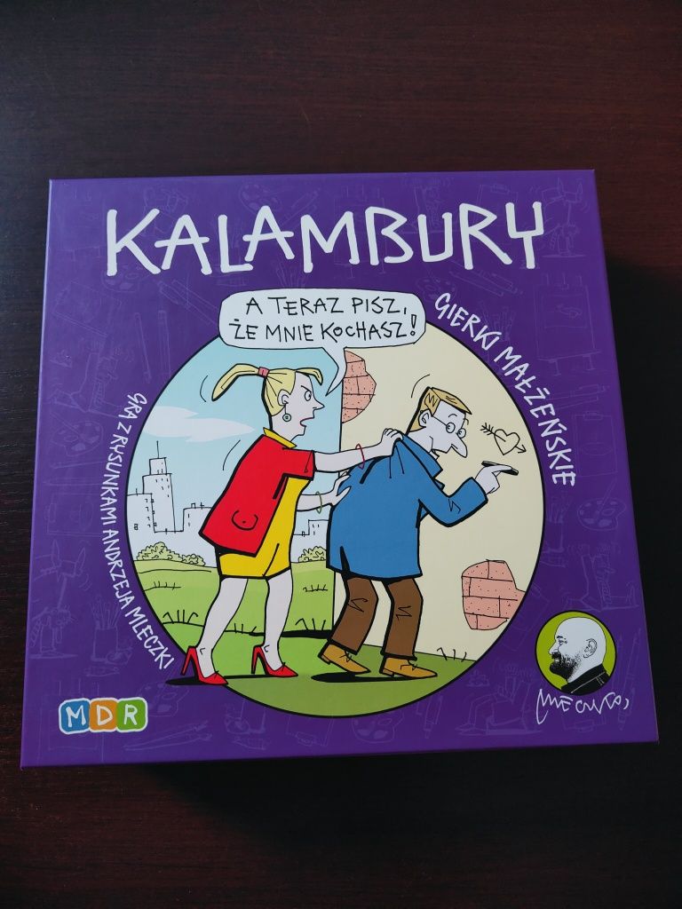 Gra planszowa Kalambury  Mleczko