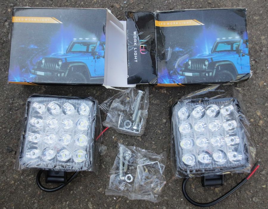 Фара светодиодная. Противотуманка. LED 12В.