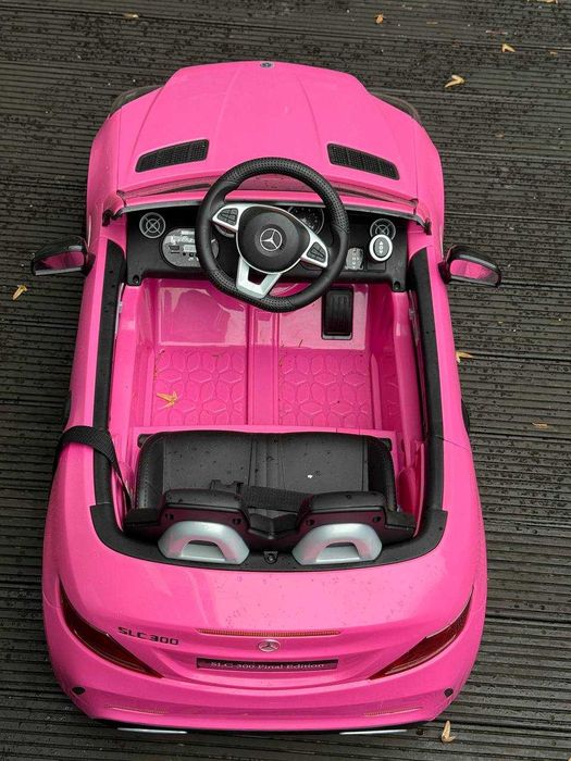 Samochód dla dziecka SUN BABY Mercedes Benz SLC300 Różowy