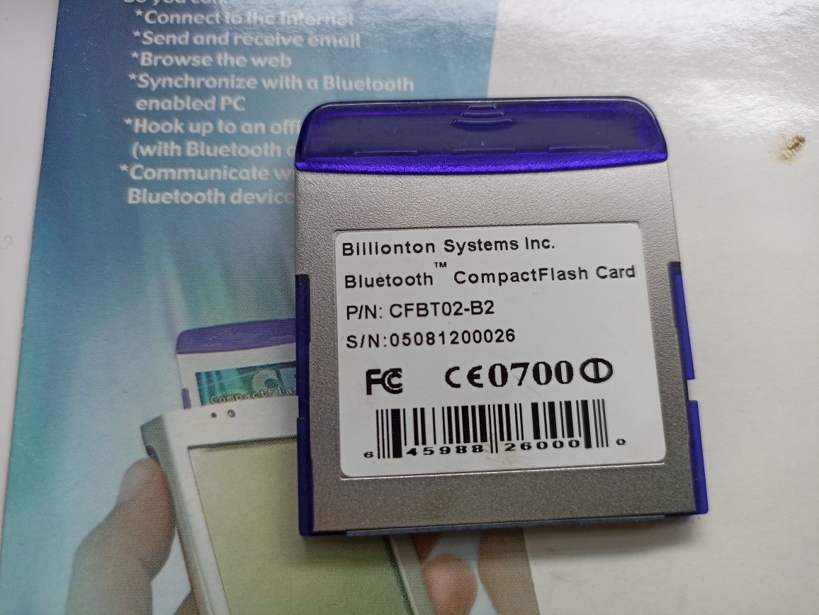 Bluetooth moduł compact flash