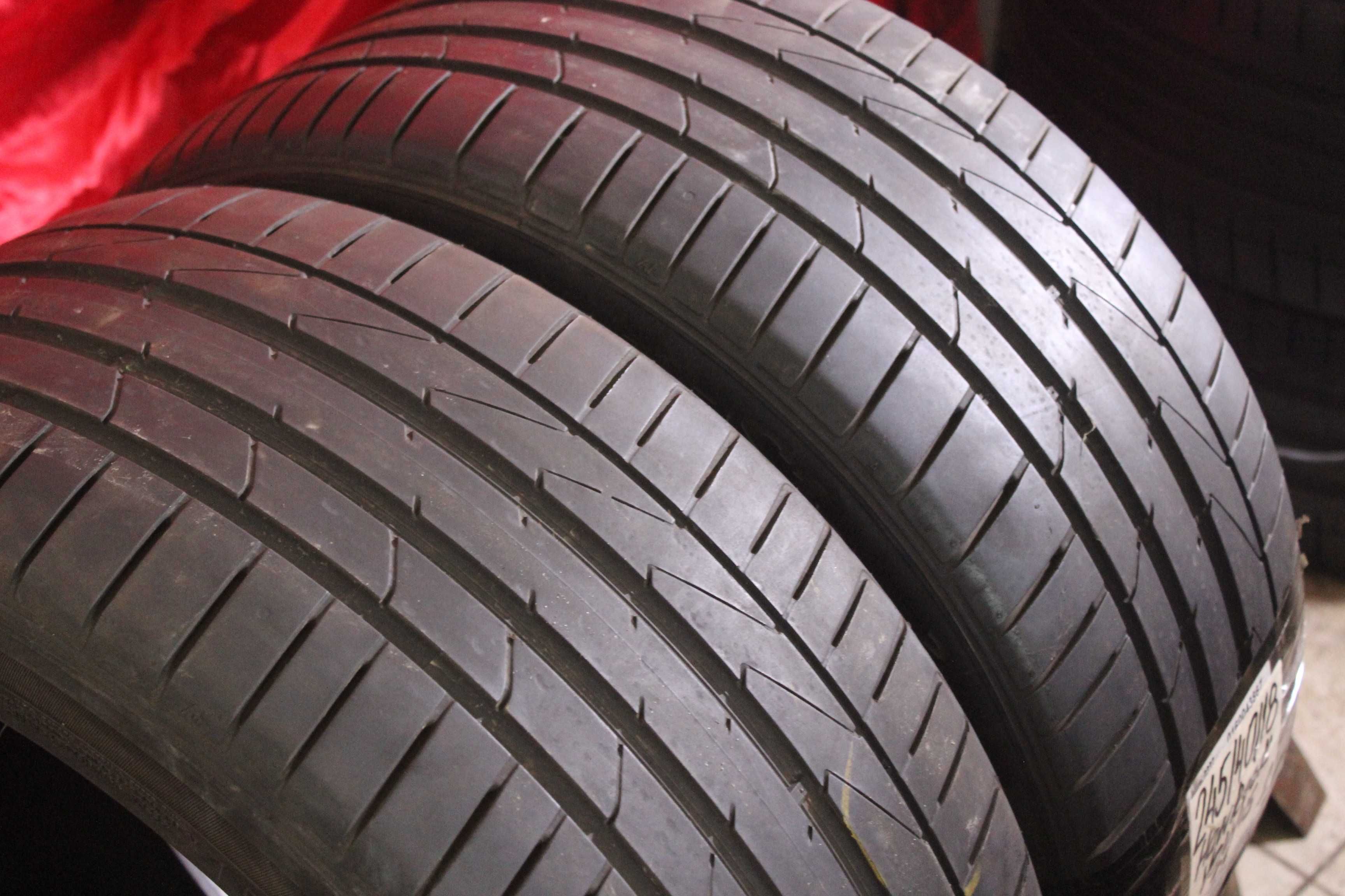 245-40-R18 HANKOOK VENTUS S1=пара 2 штуки летней резины Germany