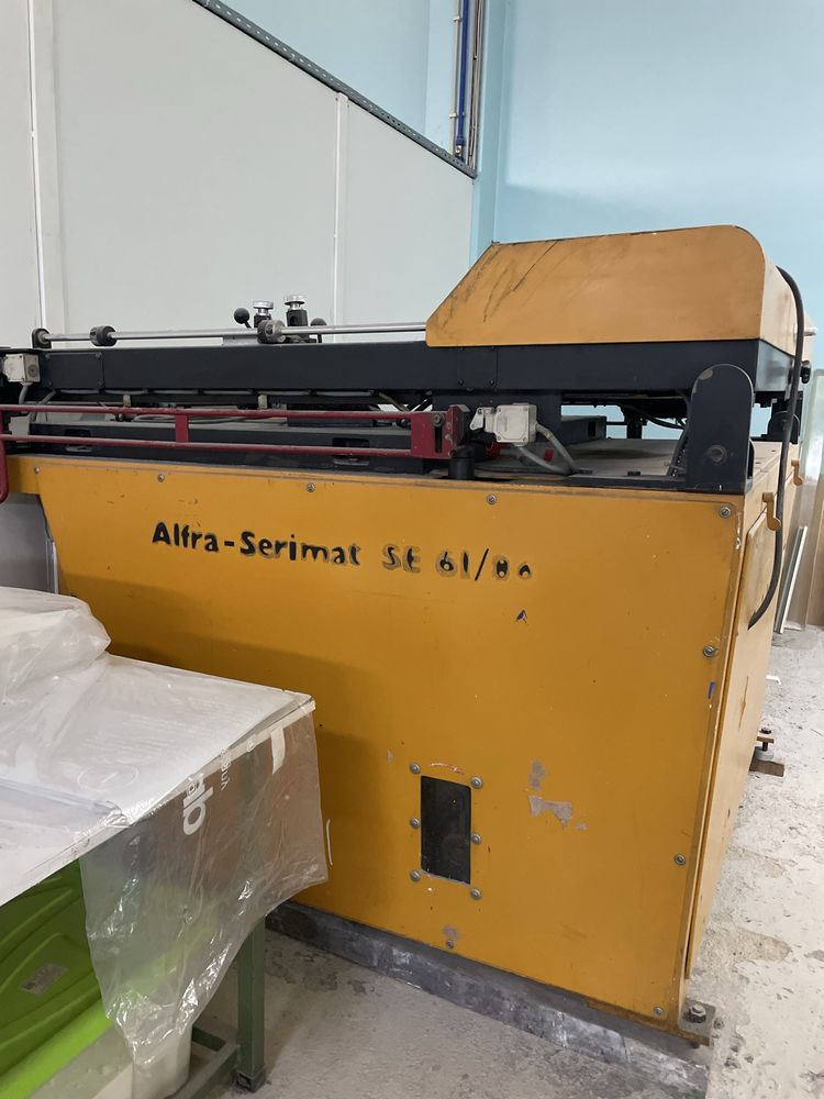 Máquina de Serigrafia Semi-Automática Alfa-Serimat SE 61/86