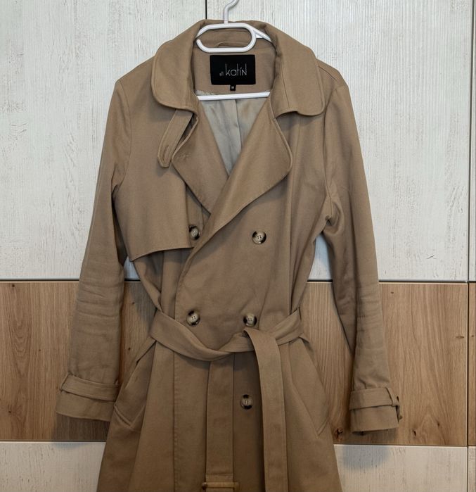 Бежевий тренч бренду Stl Katin