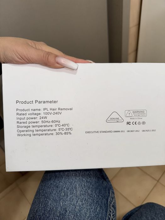 Maquina depilação IPL