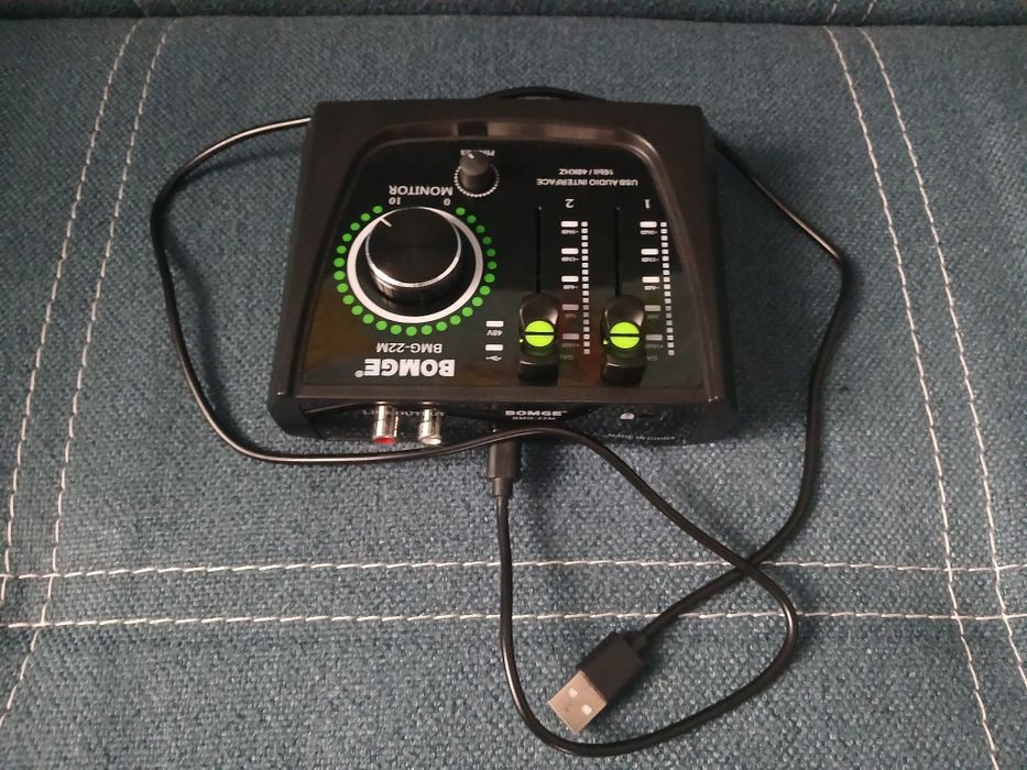 Bomge 22m звуковая карта, аудиоинтерфейс