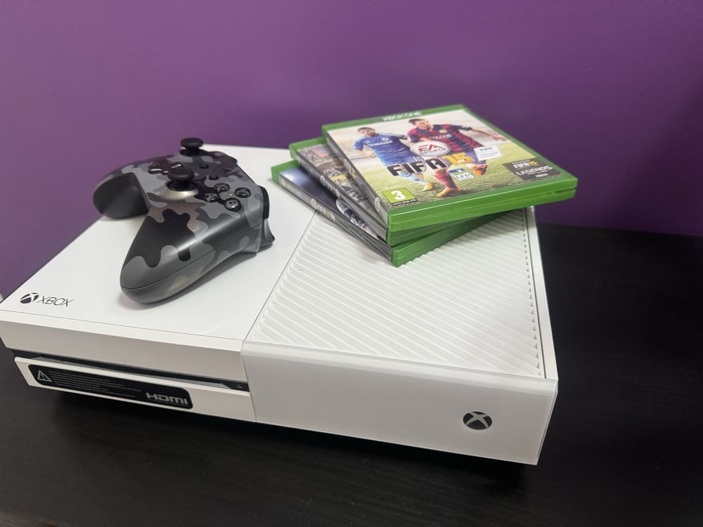 Xbox one mais jogos e comando edicão especial