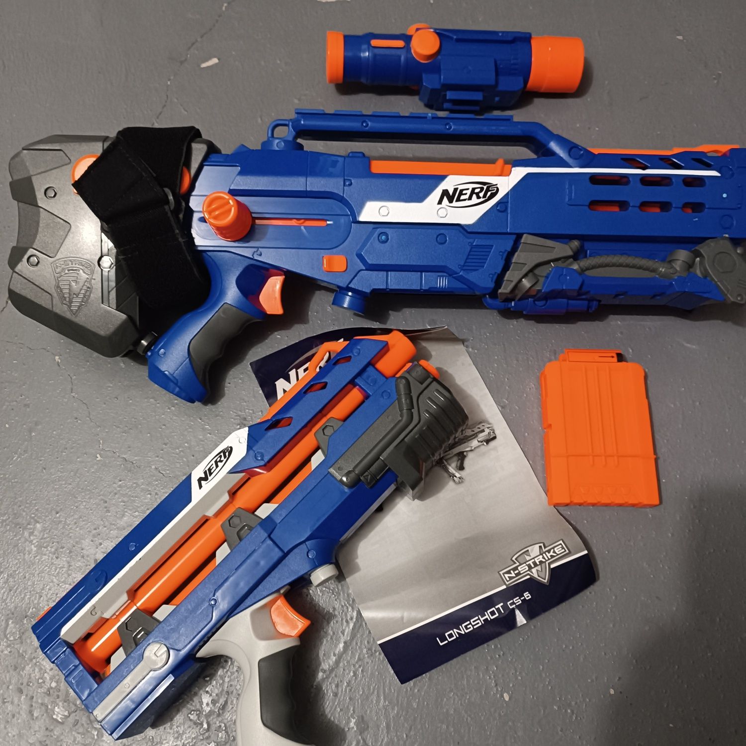 Nerf Longshot completa