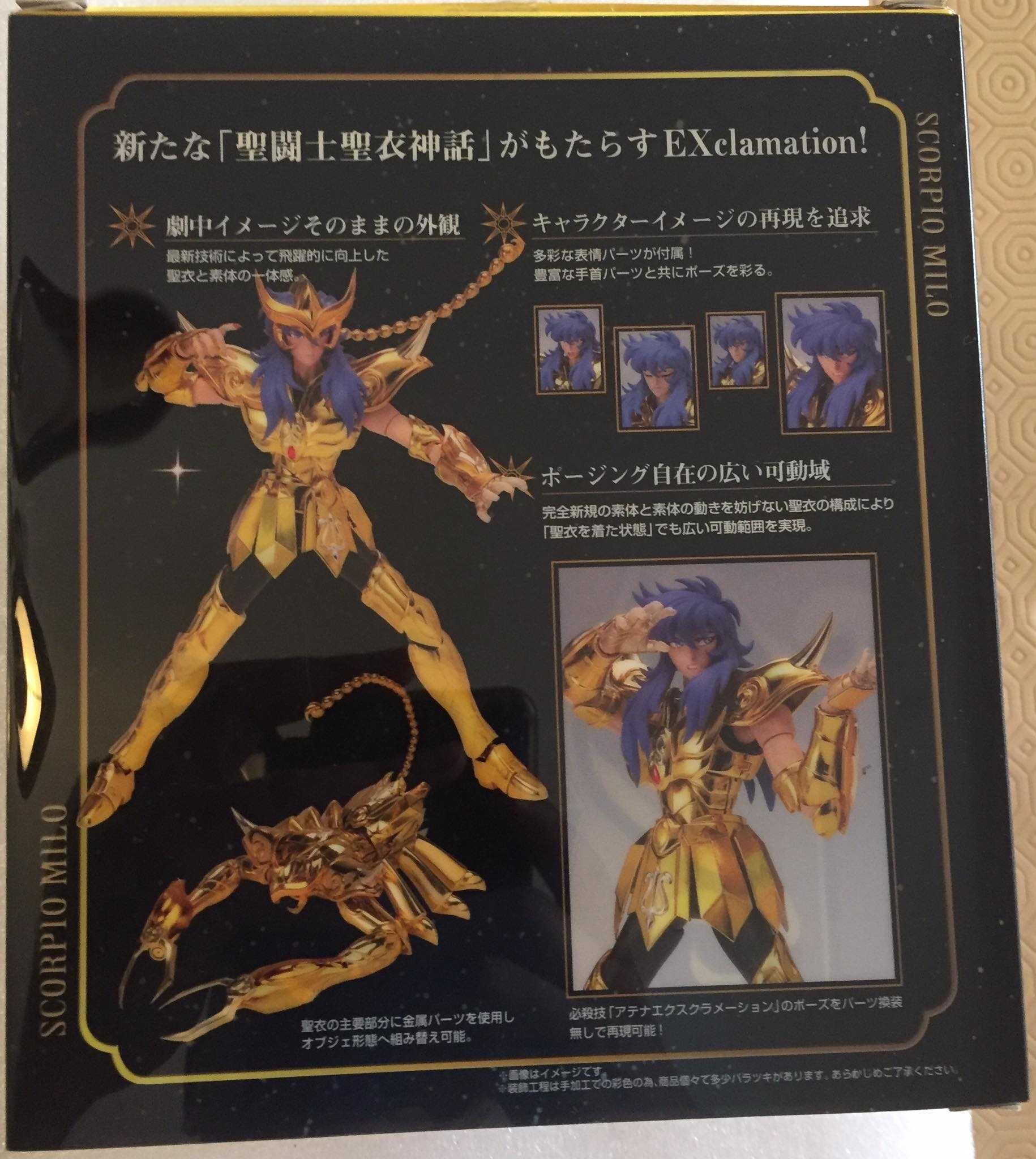 Scorpio Milo Bandai Cloth Myth Cloth Myth Ex