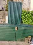 Portas de ferro com aro respetivo e fechadura