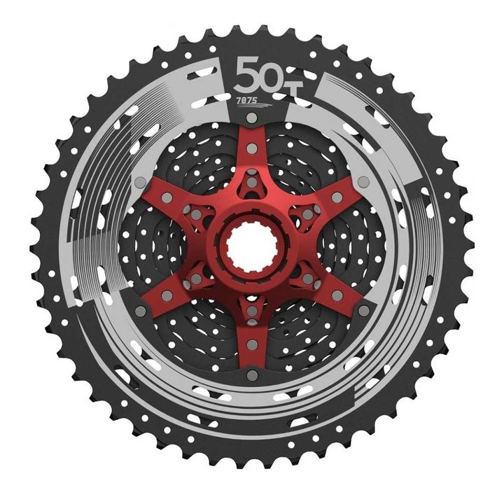 Kaseta SunRace CSMX80 | 11s | 11-50T | HG | 512g | czarna