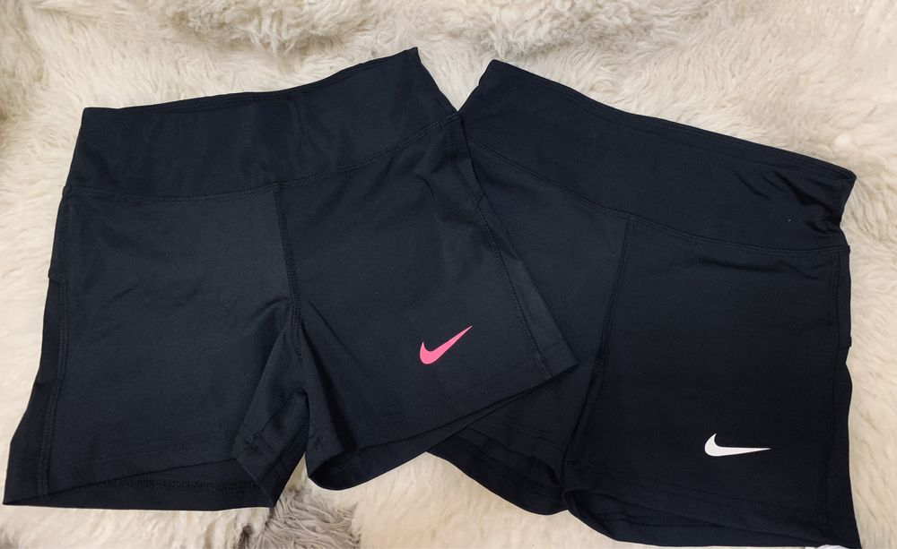 Spodenki damskie Nike z logo bialym lub różowym !