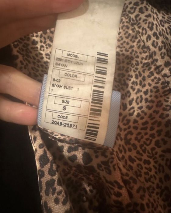 Пальто/плащ/сюртук женский натуральная замша S