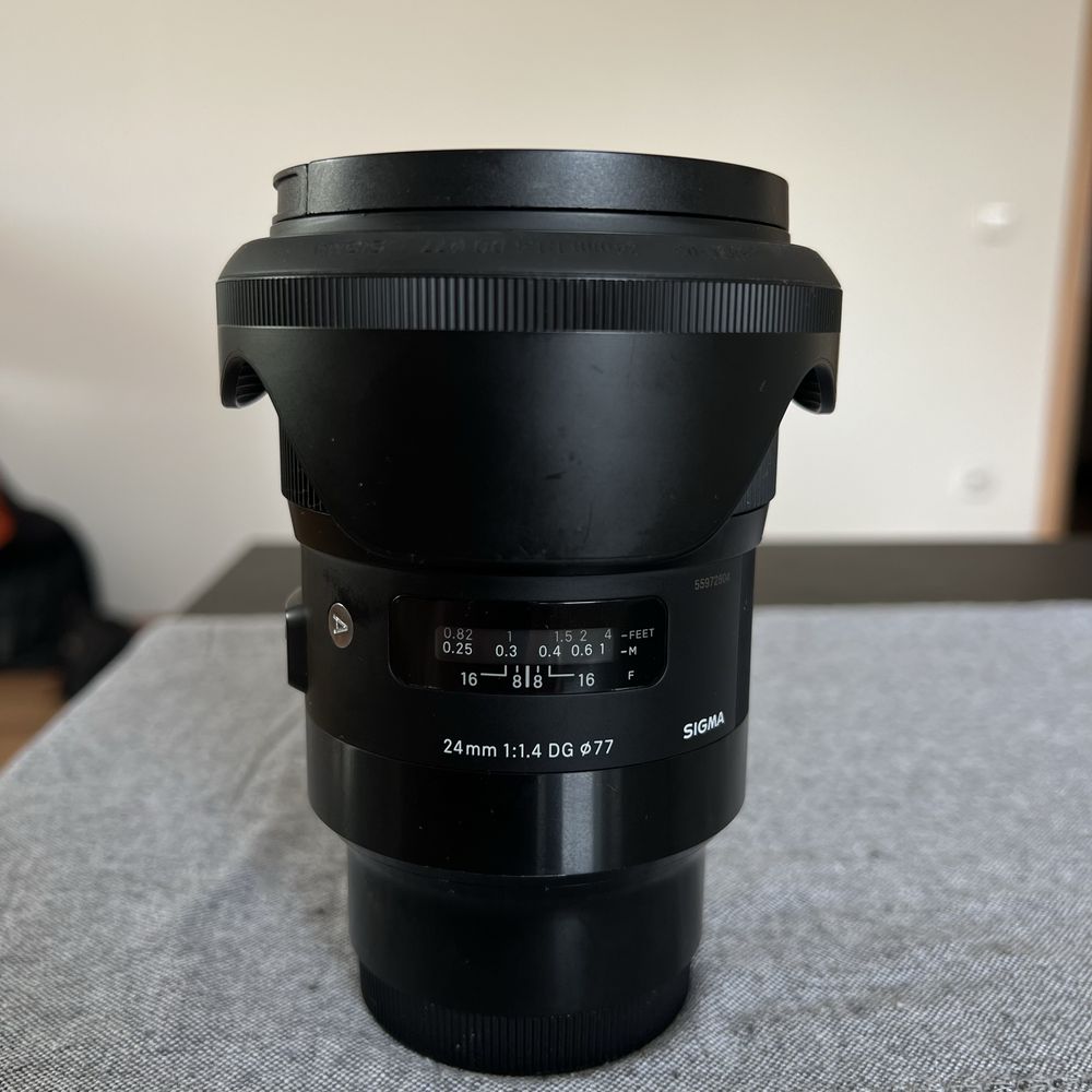 Обʼєктив Sigma 24mm f/ 1.4 DG Art, Sony E-mount
