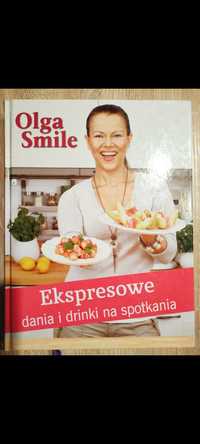 Książka kucharska Ekspresowe dania i drinki na spotkania, Olga Smile