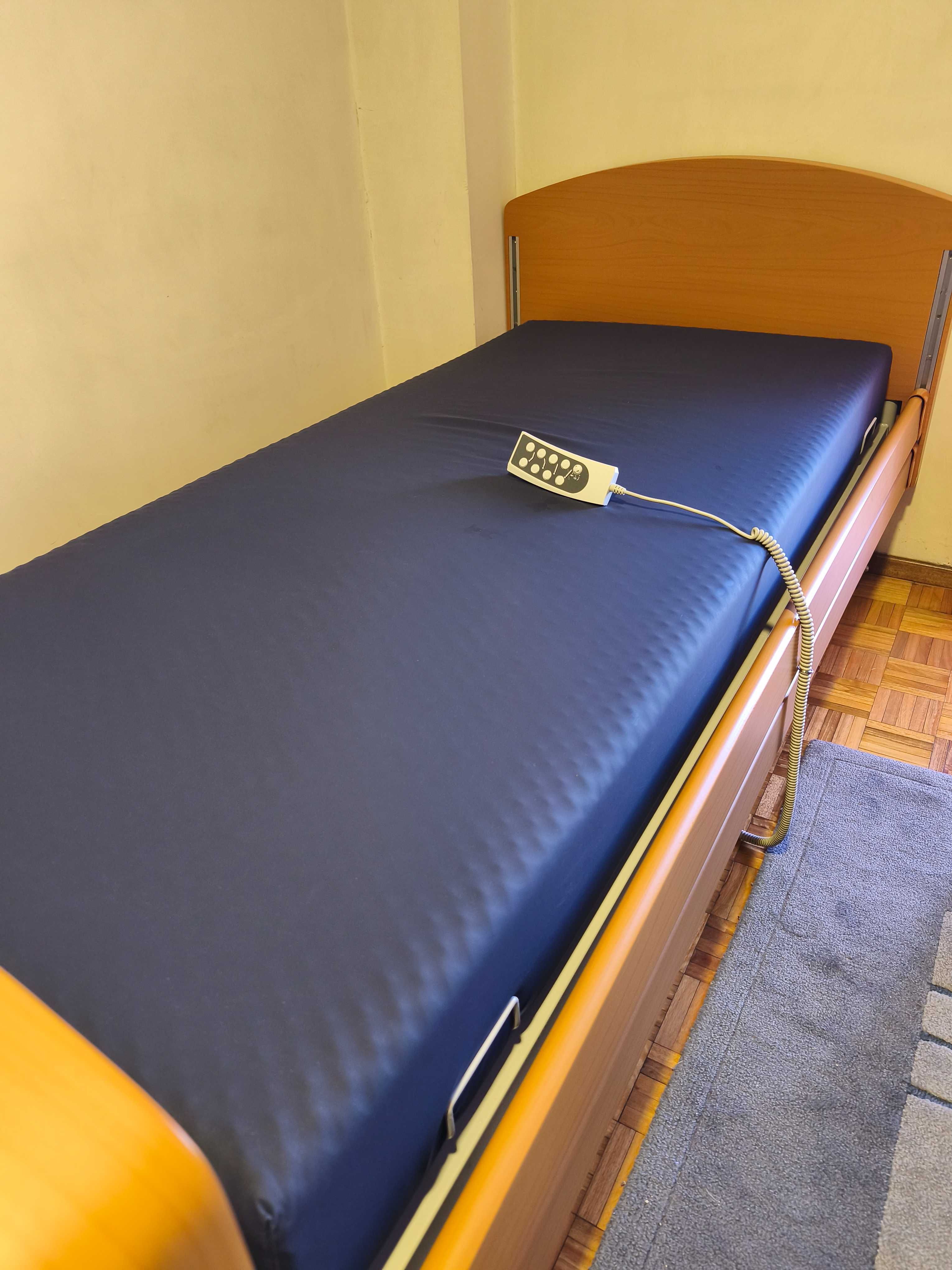 Cama Articulada com colchão anti escadas de viscoelástico