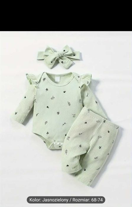 zestaw trzyczęściowy dla noworodków