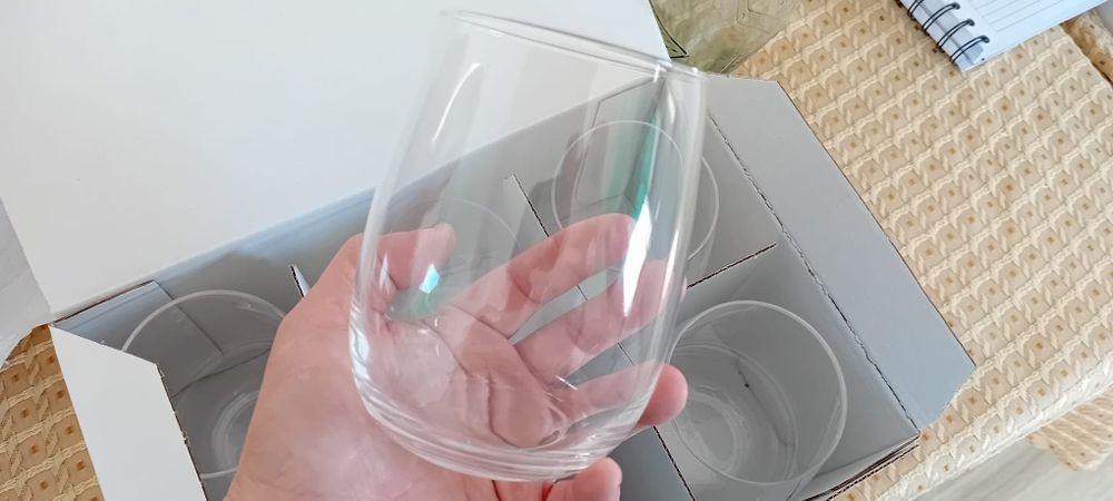 Copos de água novos IKEA