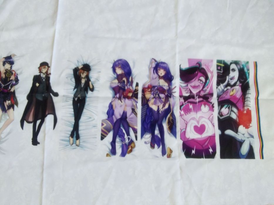 Полотно с Аниме рисунками