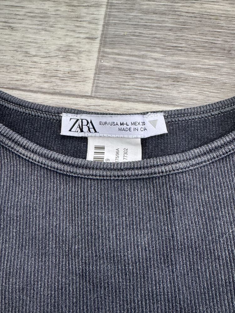 Топ від Zara у рубчік