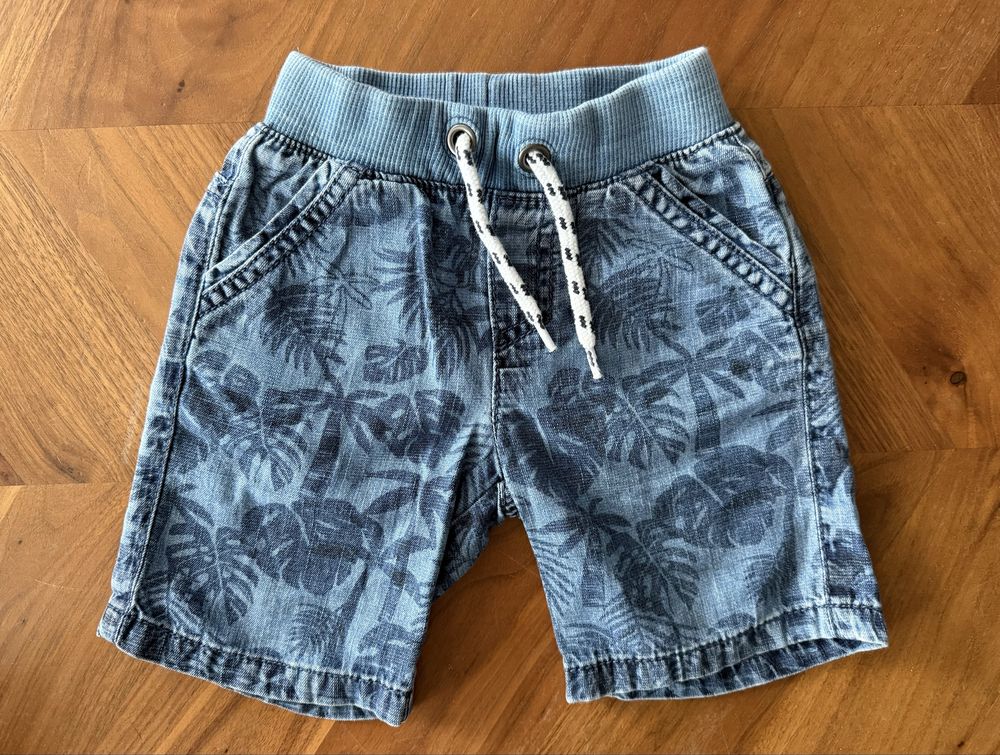 Szorty chłopięce jeansowe Mothercare r. 74 80 krótkie spodenki