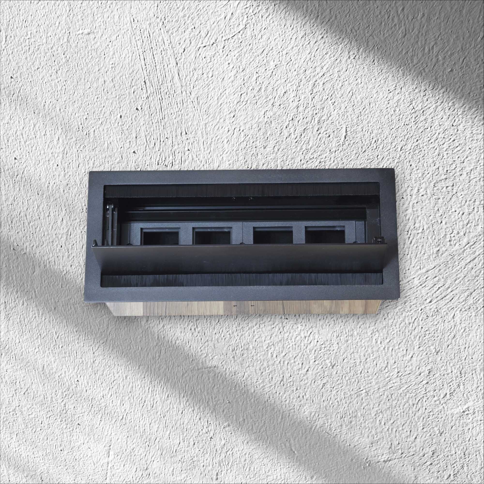Emiter box blatowy 8M Puszka blatowa EM/FLB-HTD-STS333-B dwustr.otwier