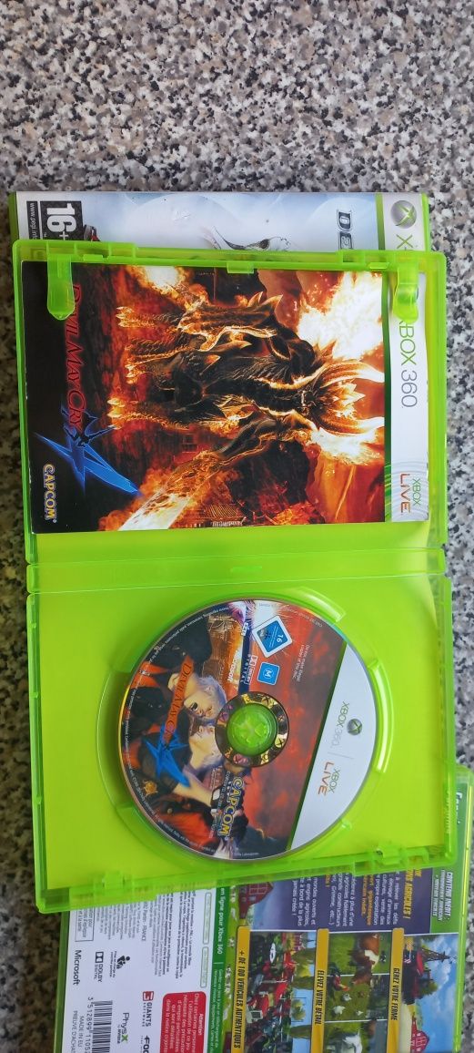 Dead or alive 4/Devil may cry 4/Farming simulator Xbox 360