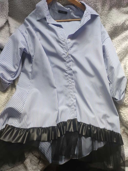 Sukienka koszulowa oversize