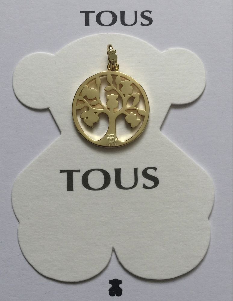Tous Good Vibes zawieszka złota 2,2 cm