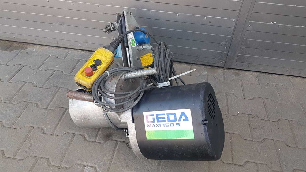 Wciągarka GEDA Maxi 150s z pilotem GEDA wyciągarka