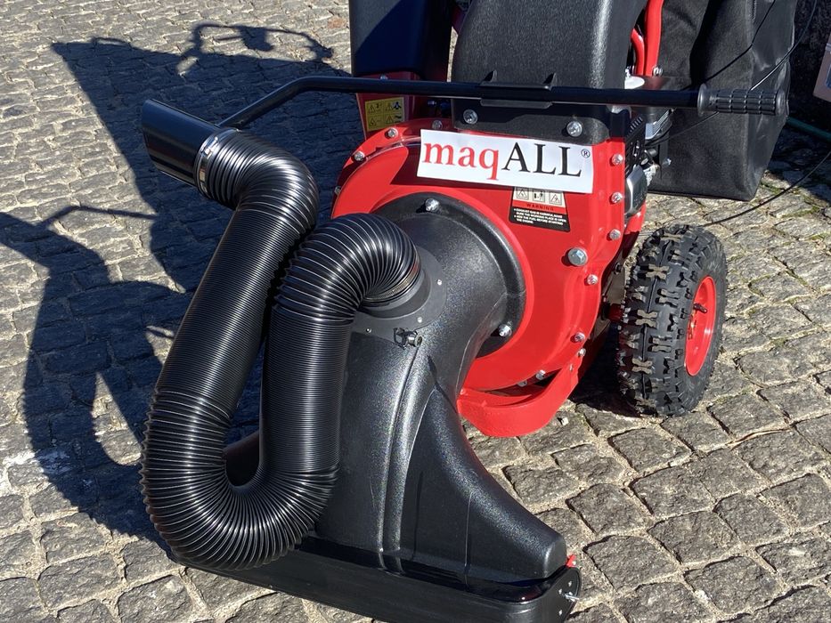 Asirador de folhas profissional com biotriturador