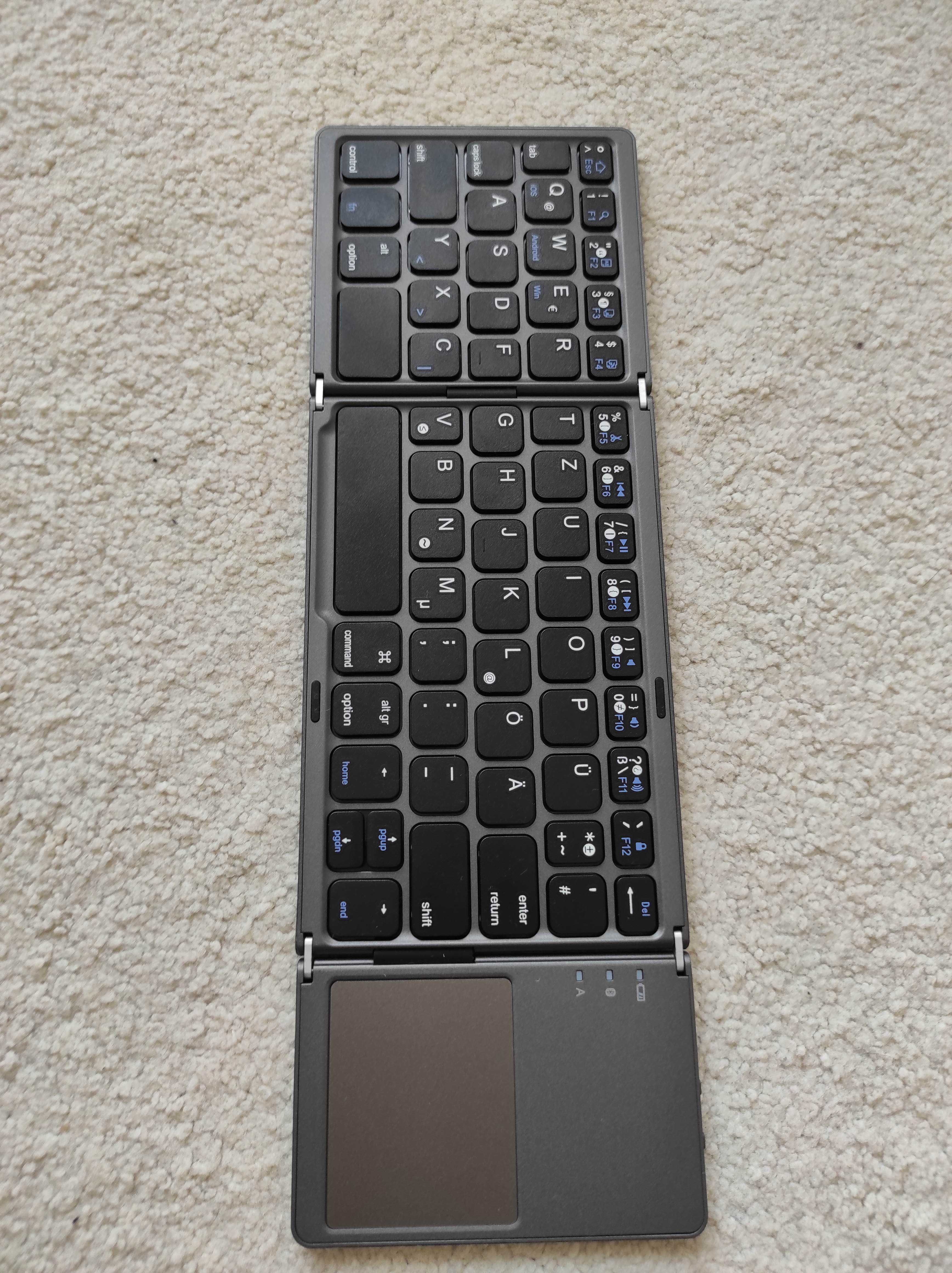 APLIC 306562 składana mini klawiatura Bluetooth z touchpadem