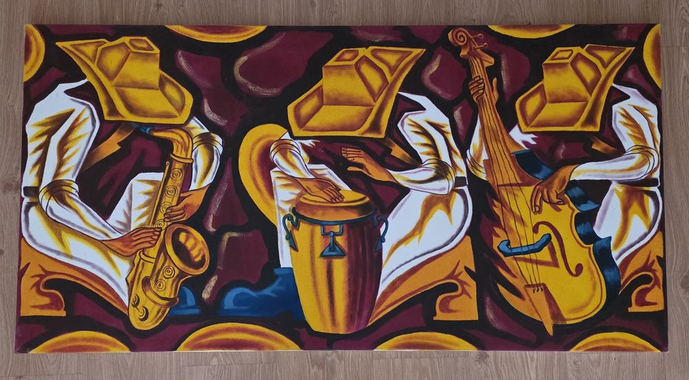 Quadro cubano (Músicos)