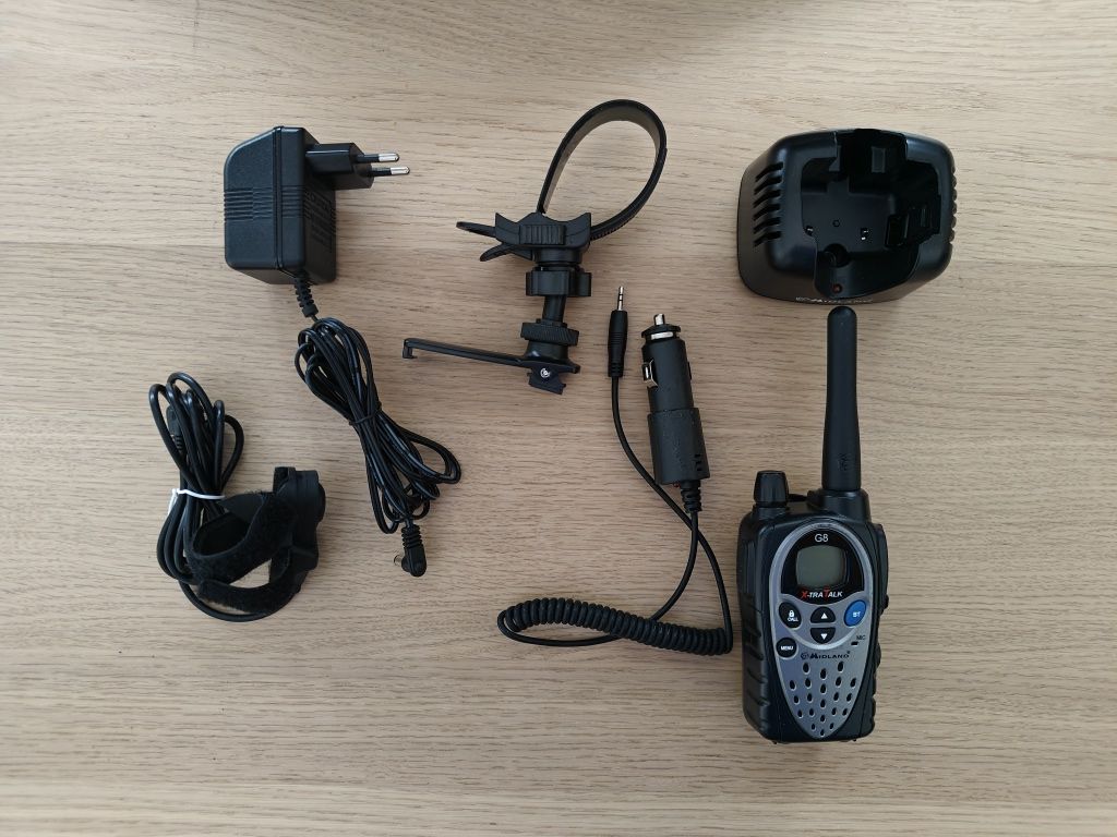 Krótkofalówka PMR walkie-talkie z Bluetooth Midland G8E-BT na motocykl