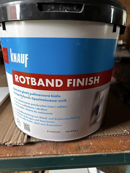 Gladz polimerowa biala gotowa