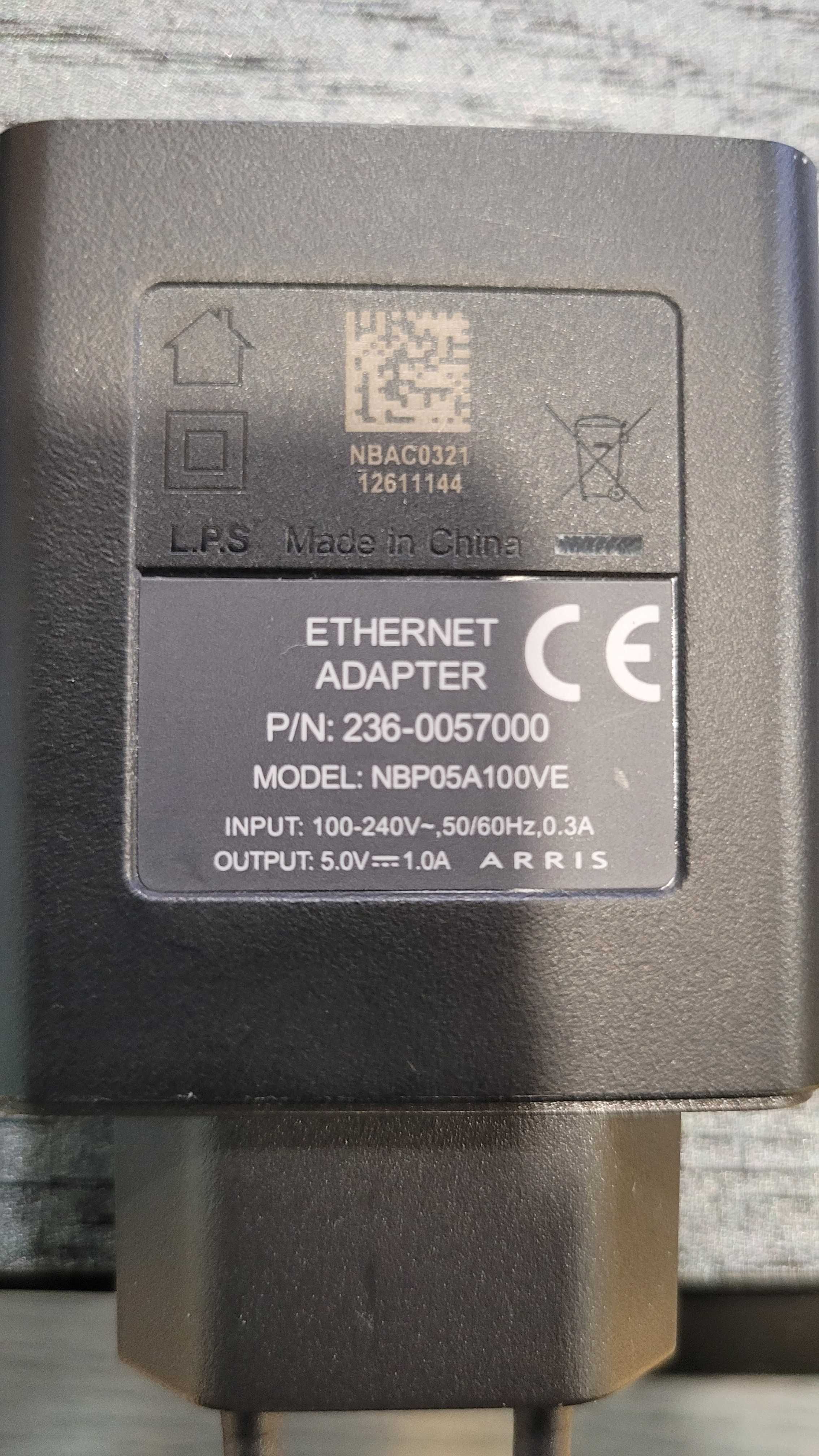 Zasilacz ładowarka do Ziggo Mini TV Box USB/RJ45 karta sieciowa
