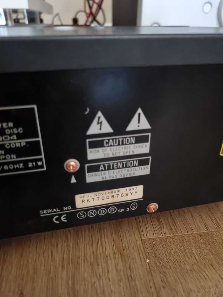 Cd Player Pioneer Pd S904