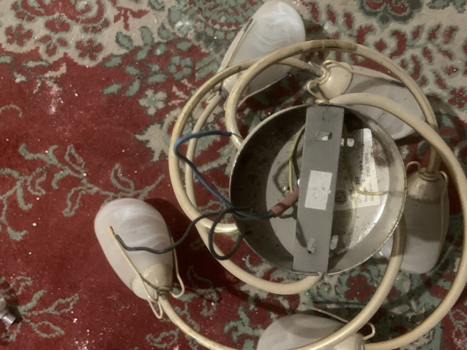 Żyrandol 5 żarówkowy