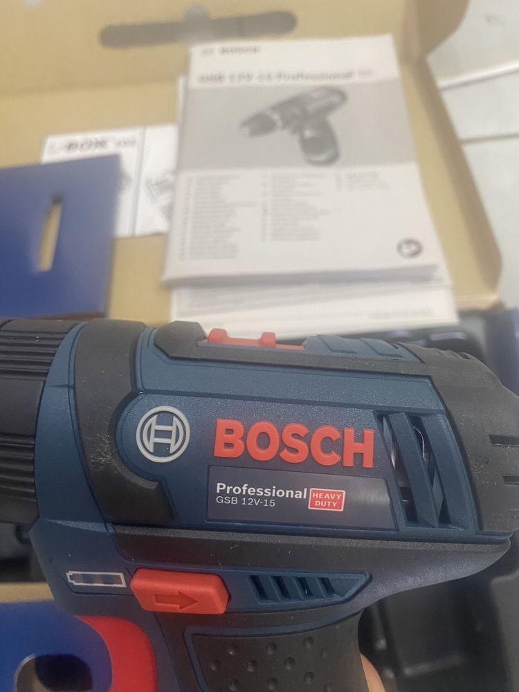 Шуруповерт ударний Bosch GSB 12V-15  пустий (  06019B6901