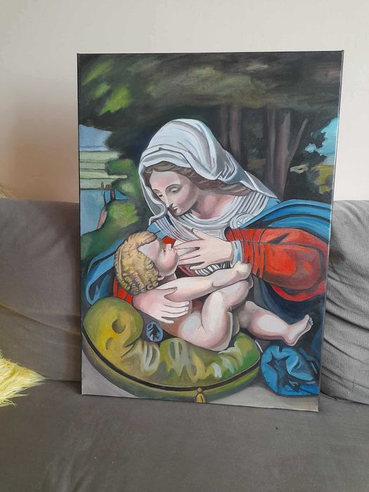 Sprzedam obraz Marka boska karmiąca