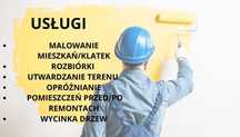 Usługi - malowanie/rozbiórki/wycinka drzew
