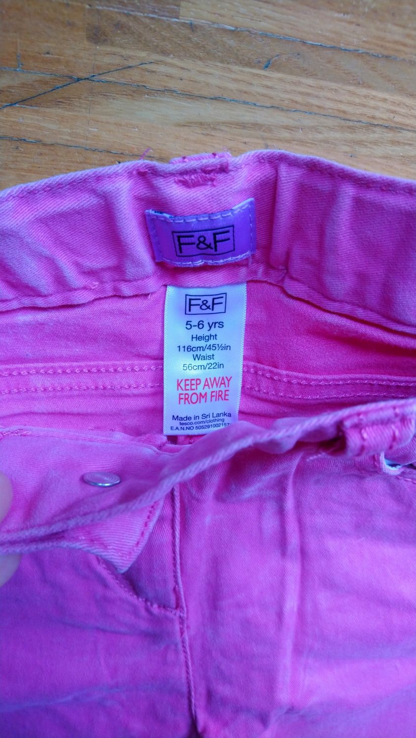 Spodnie jeansy F&F 110