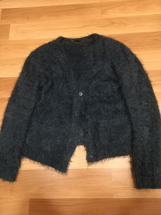 Kardigan włochaty
