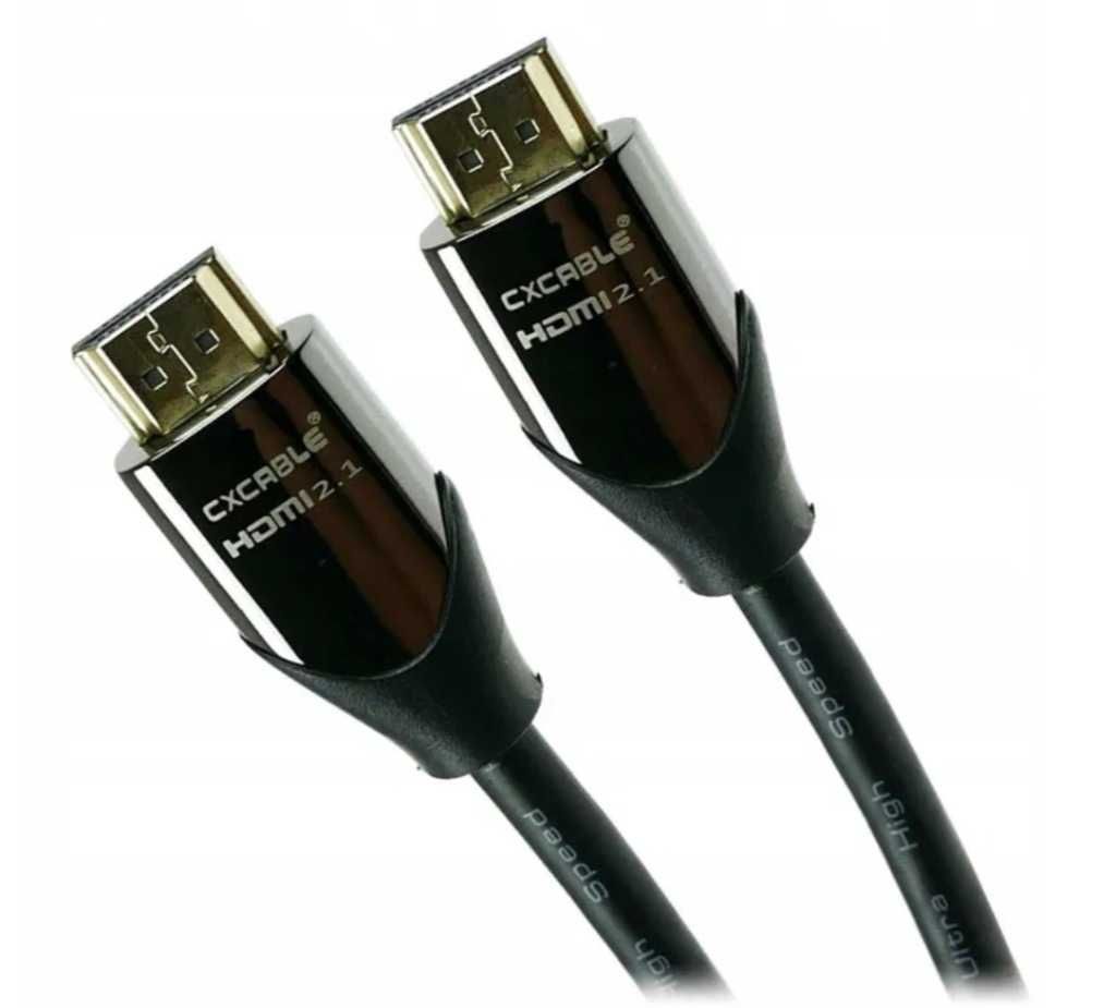 Kabel HDMI 8k wer 2.1 // pozłacany// 1,5m CX-HL701