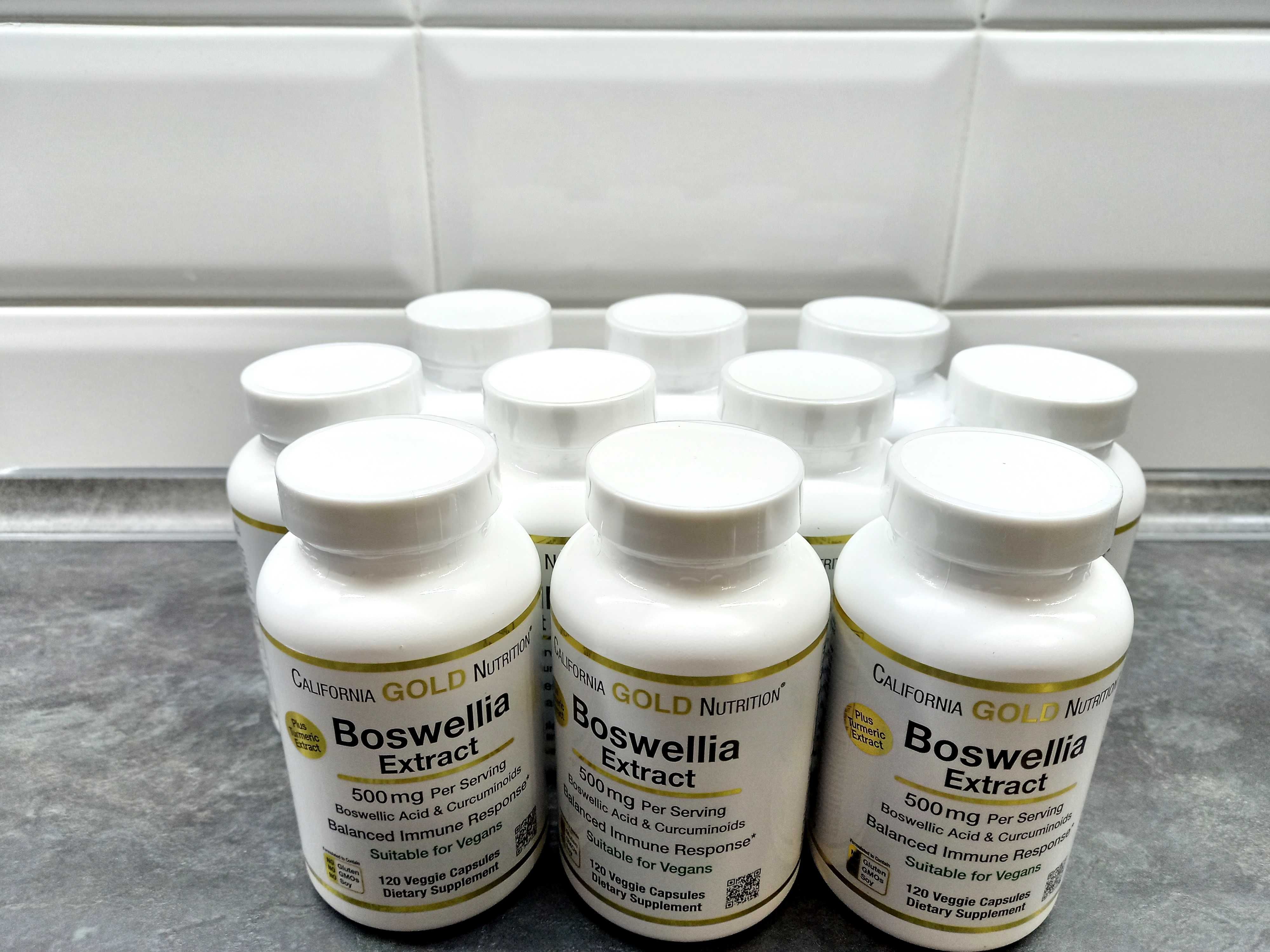 CGN, Boswellia Extract (120 капс.), босвеллия + куркумин для суставов