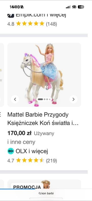 Domek dla lalki barbie i ajcesoria
