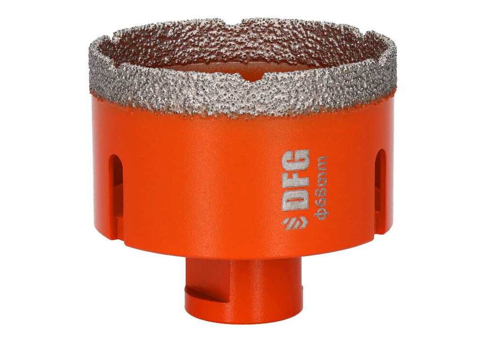 Otwornica diamentowa 68 mm M14 PREMIUM do gresu i płytek