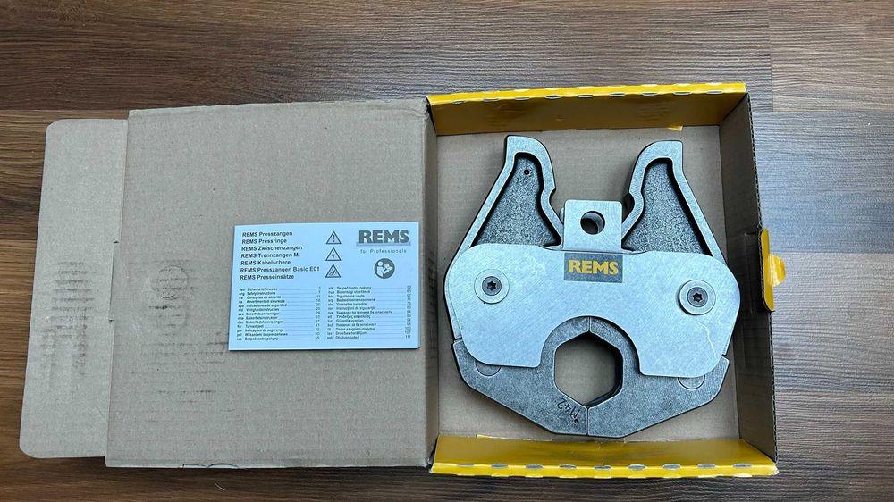 Cęgi zaciskowe szczęki zaciskowe REMS M42 - nowe po gwarancji