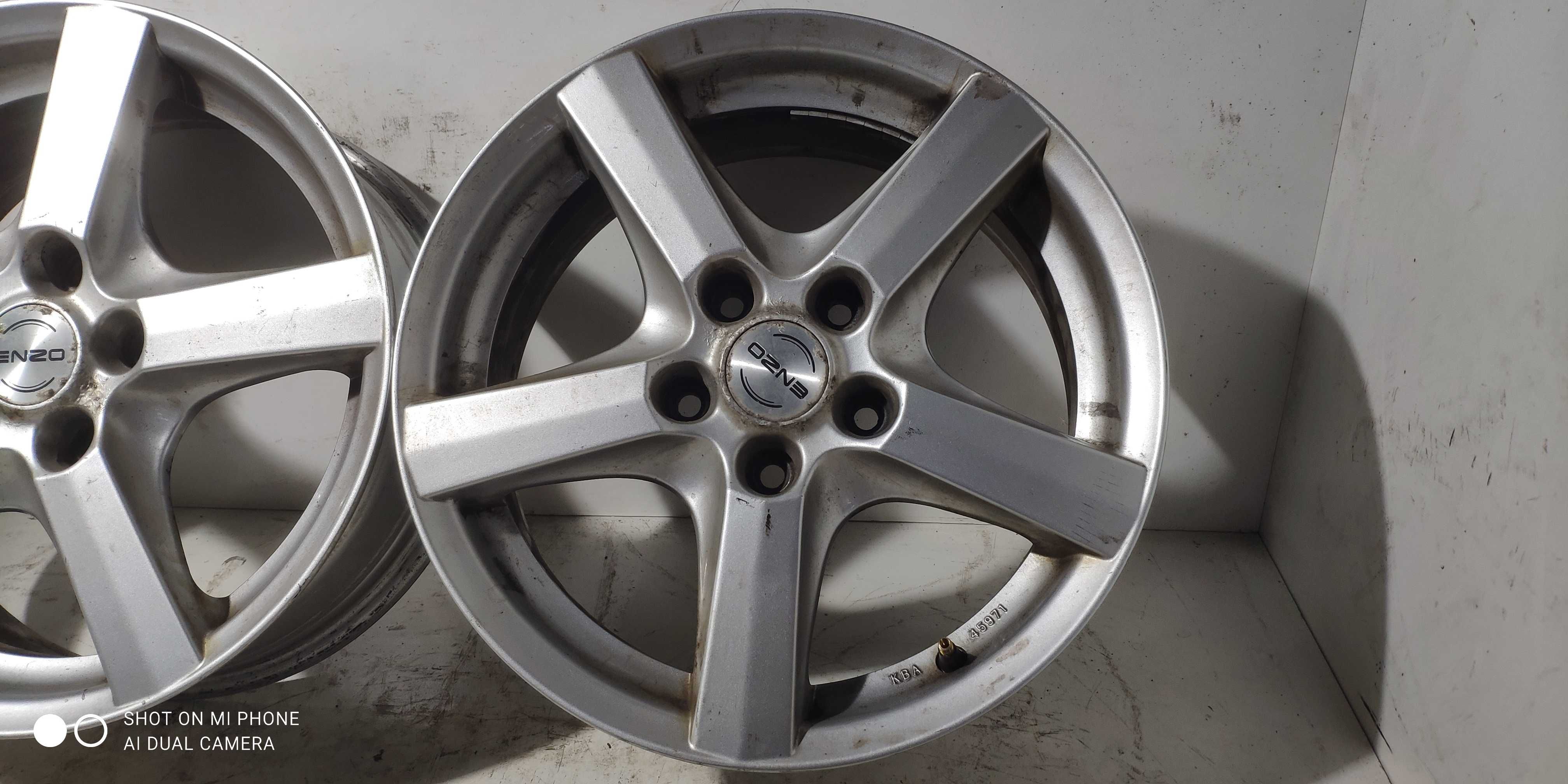 Felgi 5x114,3 ENZO 6,5Jx16H2 zapas 1szt 67mm alus ET45 KBA 45971 2szt