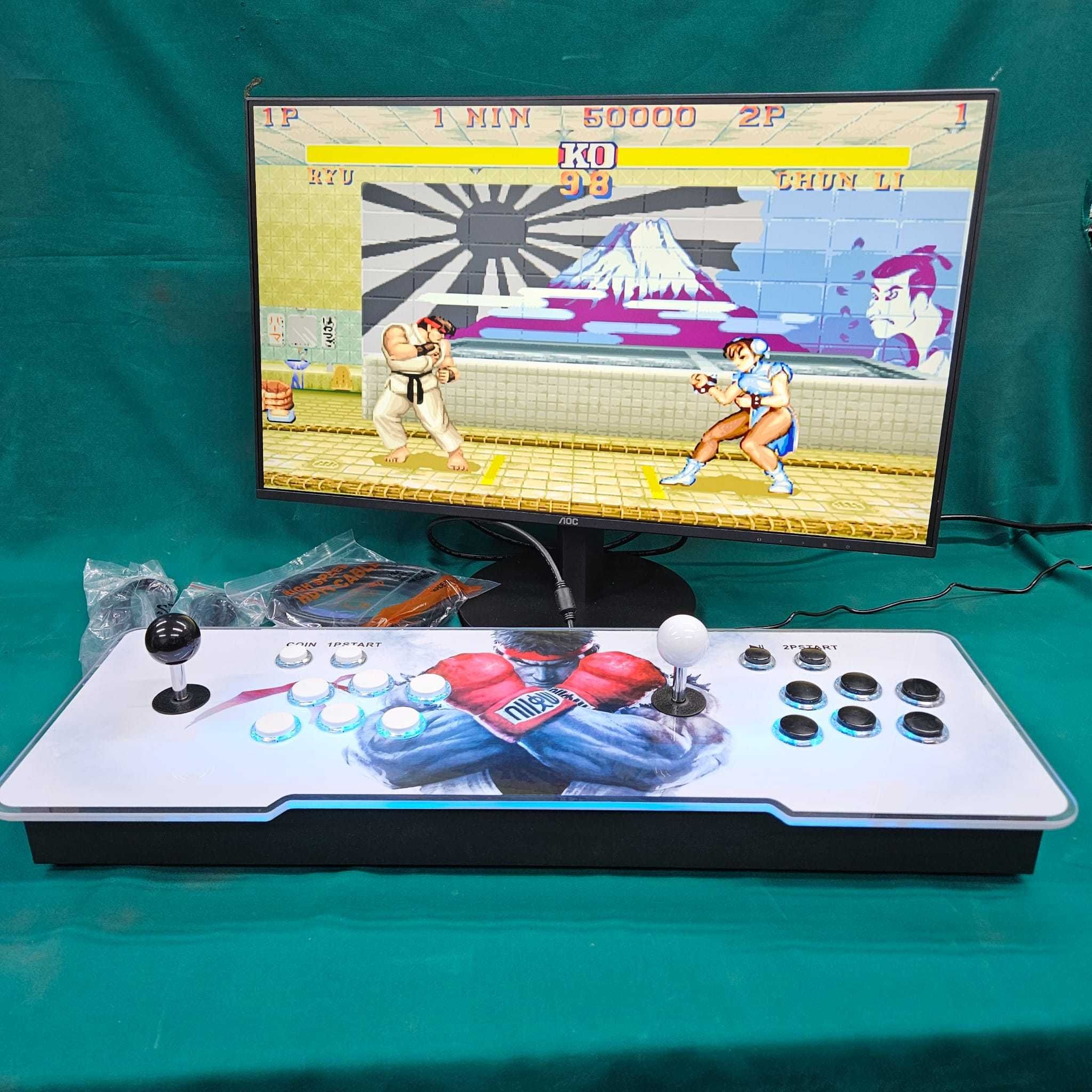 Consola de Jogos Arcade (29600 Jogos) 3D Pandora Pro - Novas